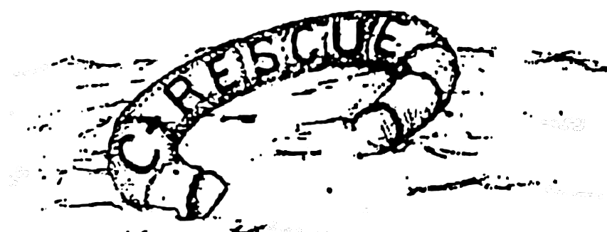 Life ring marked C-RESCUE